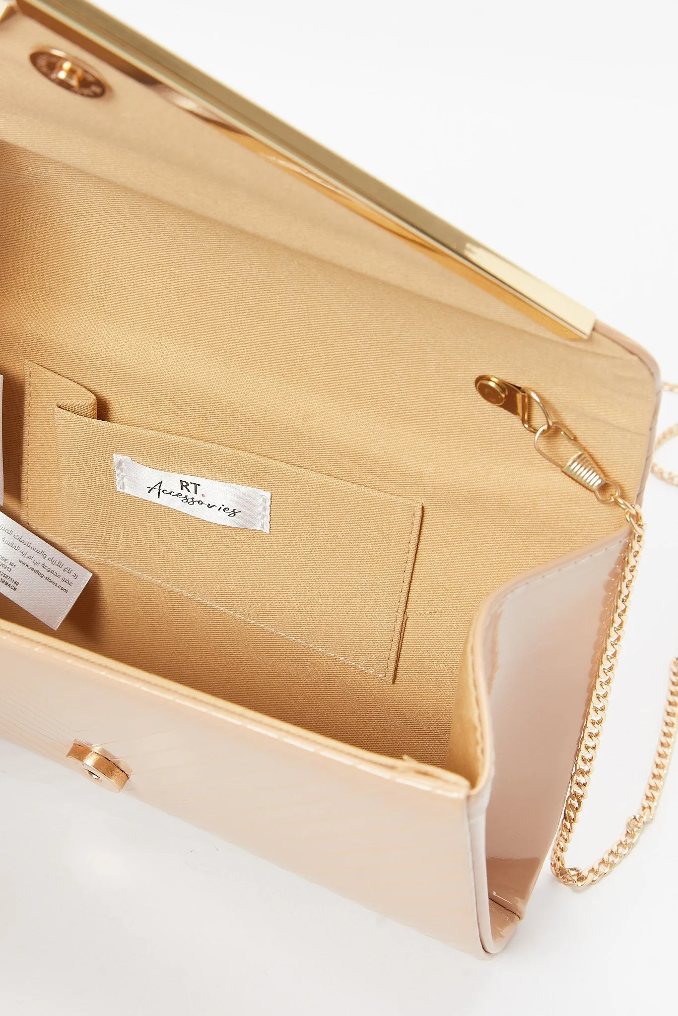 Women Beige Envelope Bag